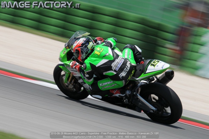 2010-06-26 Misano 4421 Carro - Superbike - Free Practice - Matteo Baiocco - Kawasaki ZX 10R.jpg